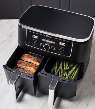 AirFryer Foodi MAX Double Zone AF400EU – Double the capacity, half the time
